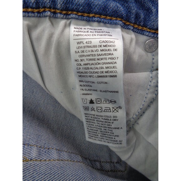 Levi Strauss Signature Gold Long Jean Skirt Size 10 W30 - Picture 13 of 13